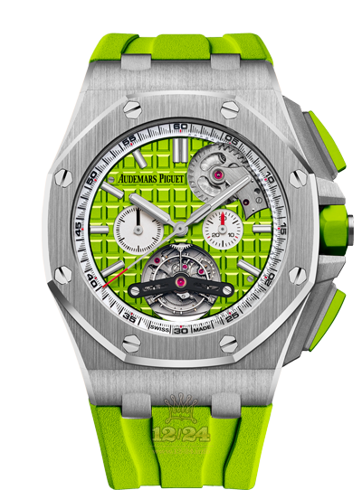 Audemars Piguet Royal Oak Offshore Watch 26540ST.OO.A038CA.01 44 mm Stainless steel Case Green Dial