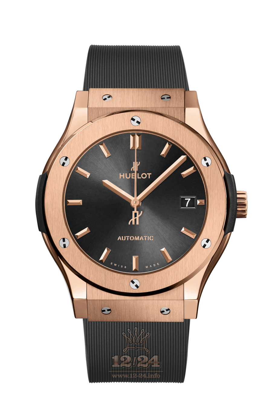 Hublot Classic Fusion Watch 511.OX.7081.RX 45 mm Pink gold Case Black Dial
