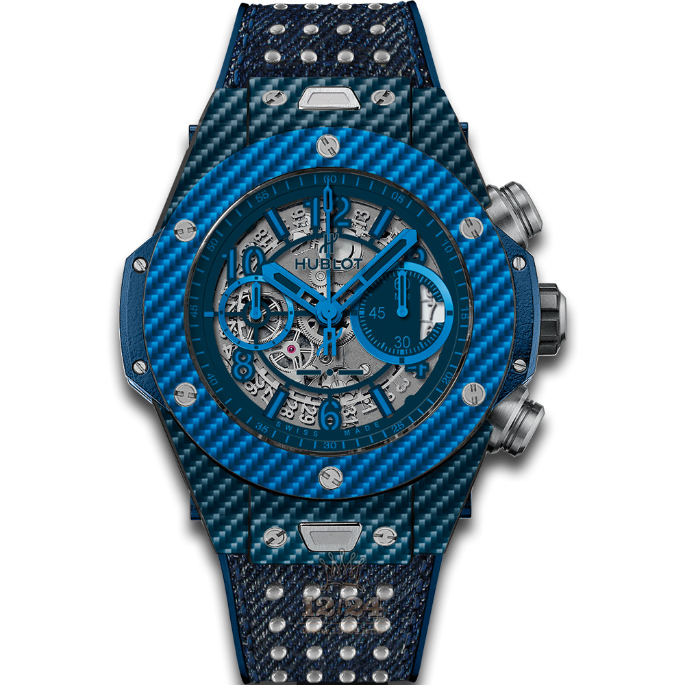 Hublot Big Bang Watch 411.YL.5190.NR.ITI15 45 mm Dark blue Dial