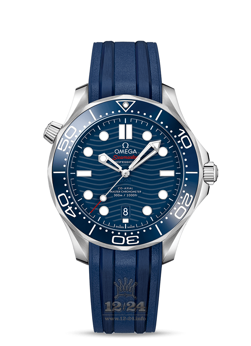 Omega Diver 300 M Watch 210.32.42.20.03.001 42 mm Stainless steel Case Dark blue Dial