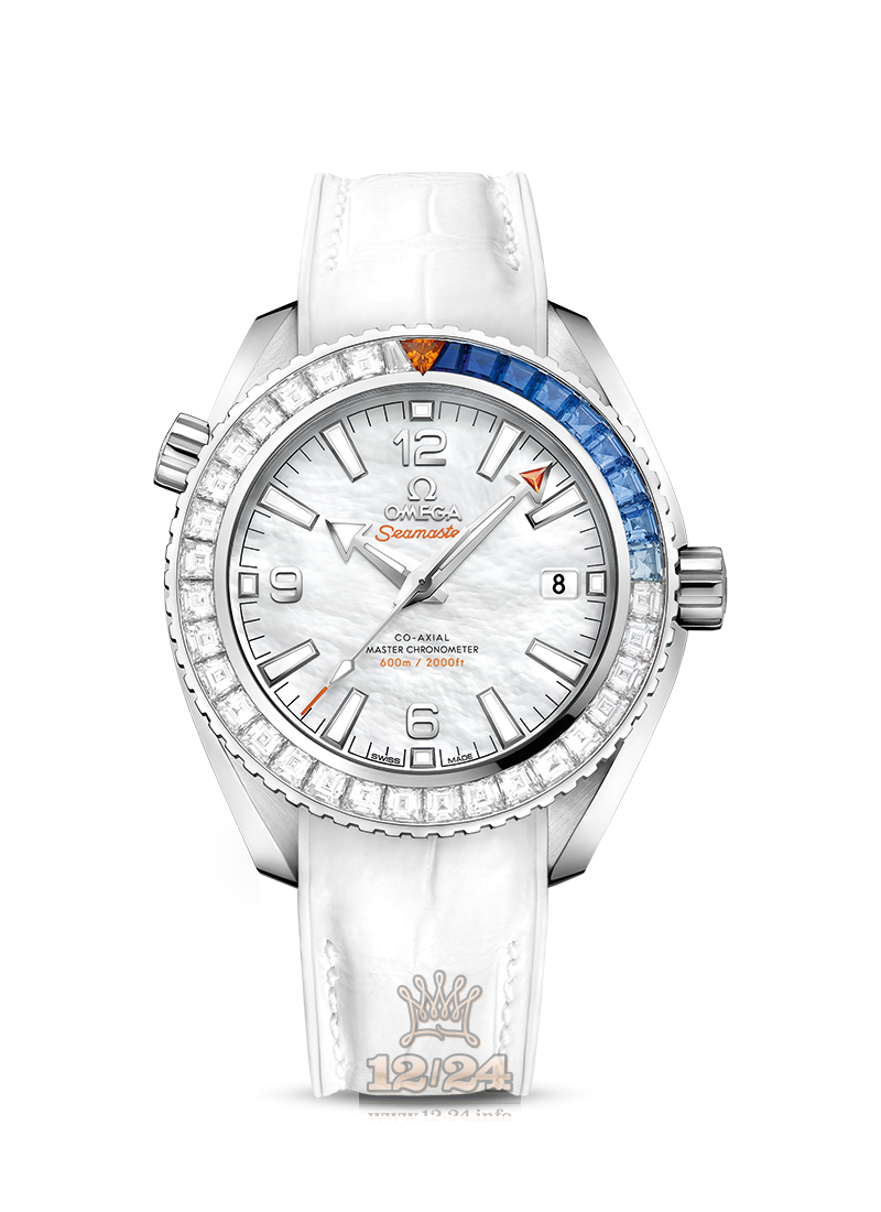 Omega Planet Ocean 600 M Watch 215.58.40.20.05.001 40 mm White gold Case White Dial