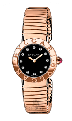 Bvlgari Bvlgari Bvlgari Watch 102146 BBLP262TBGG/12.M 26 mm Pink gold Case Black Dial
