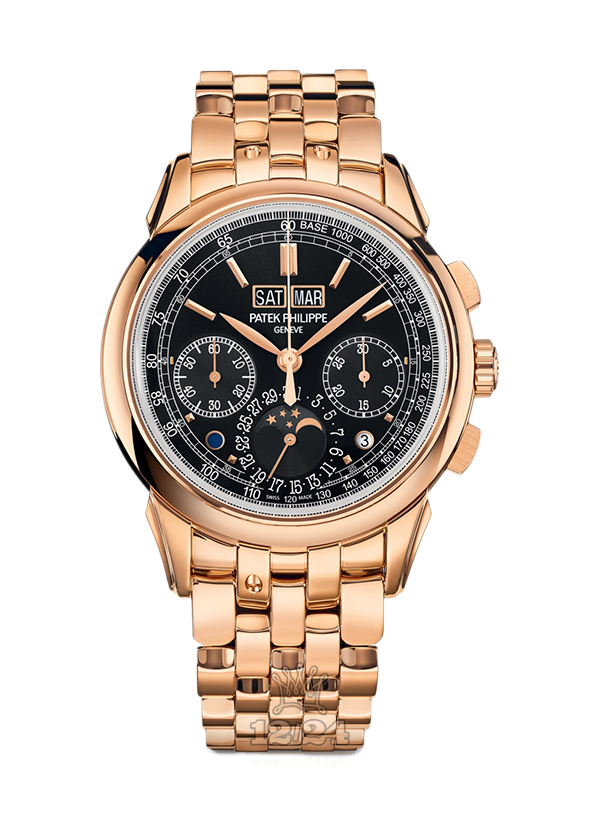 Patek Philippe Grand Complications Watch 5270-1R-001 for $230000 41 mm Pink gold Case Black Dial
