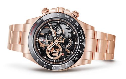 Rolex Cosmograph Daytona Watch 116505 La Barrichello 40 mm Pink gold DLC coating Ceramics Case Black Dial