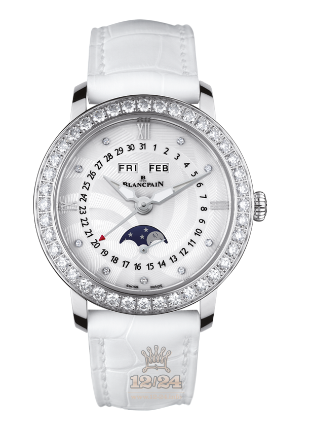 Blancpain Women Watch 3663A-4654-55B 35 mm Stainless steel Case