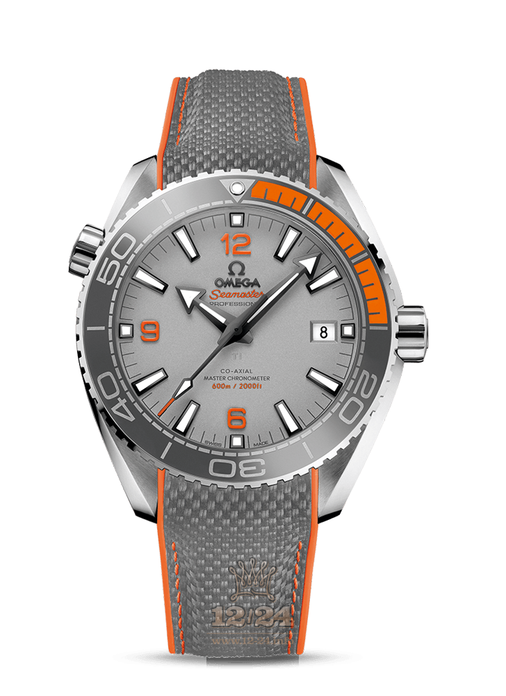 Omega Planet Ocean 600 M Watch 215.92.44.21.99.001 44 mm Titanium Case Gray Dial