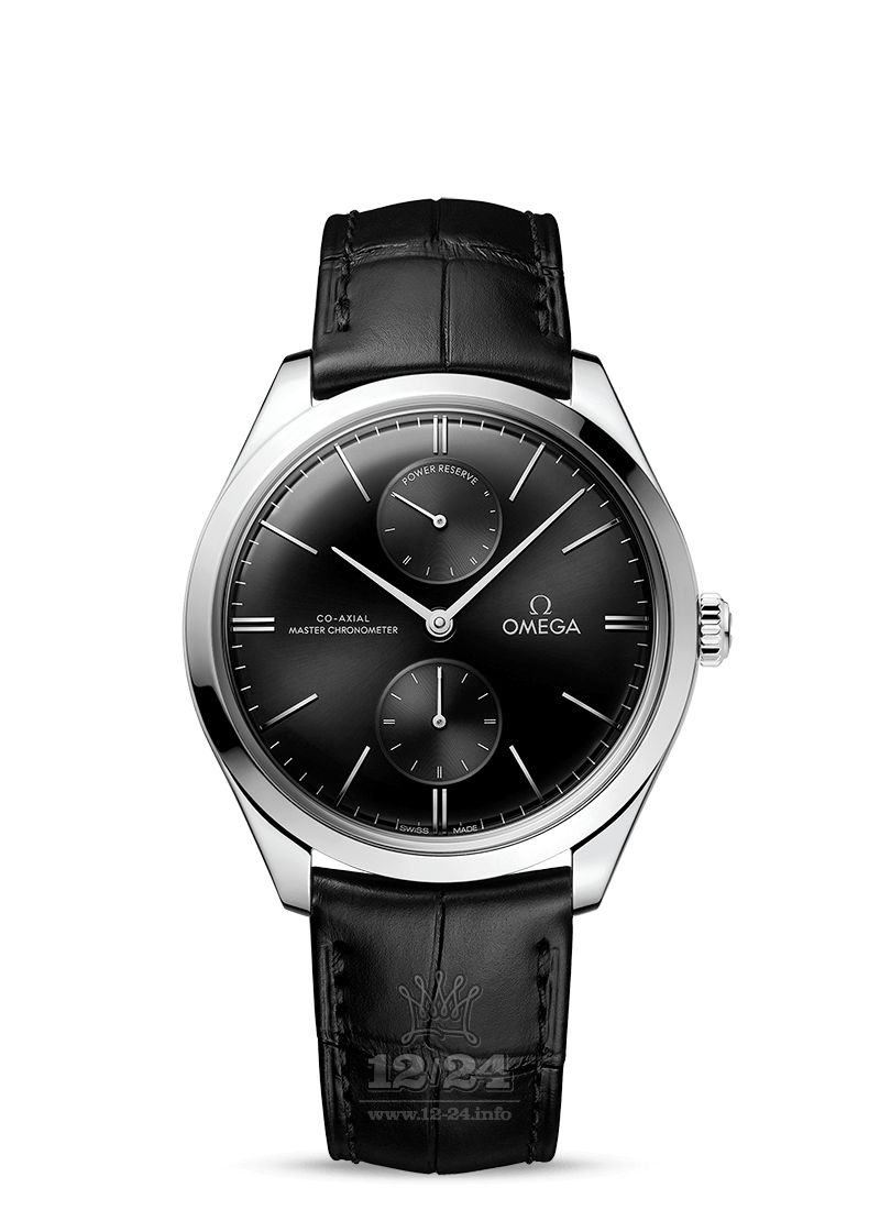 Omega De Ville Watch 435.13.40.22.01.001 40 mm Stainless steel Case Black Dial