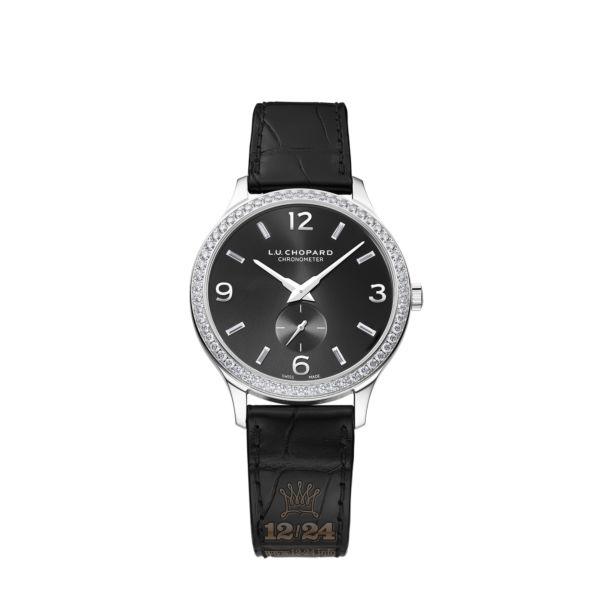 Chopard L.U.C Watch 171948-1001 40 mm White gold Case Black Dial