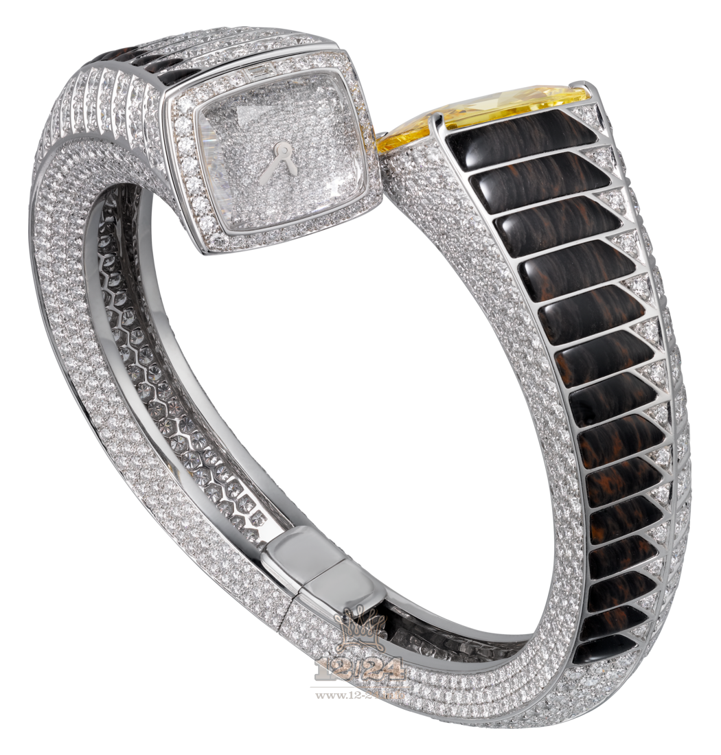 Cartier Creative jewelry watches Watch HPI00909 White gold Case Silver Dial