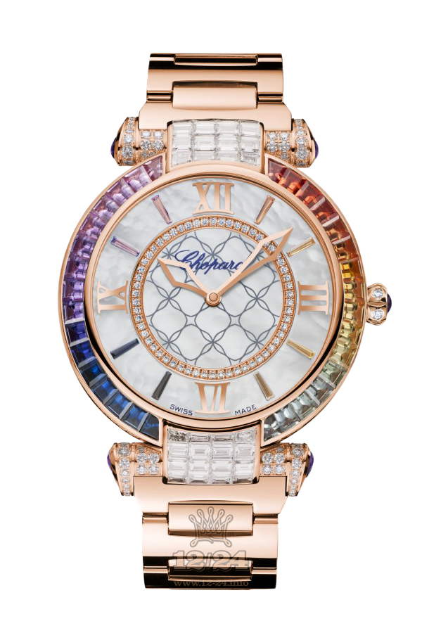 Chopard Imperiale Watch 384239-5011 40 mm Pink gold Case White Dial
