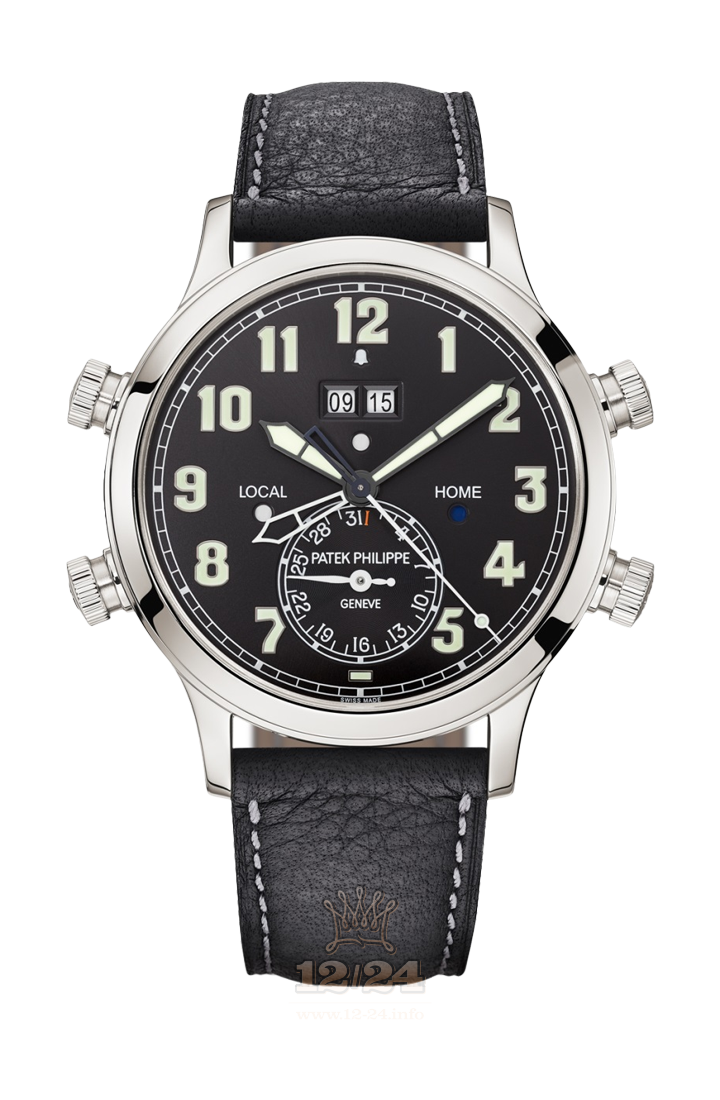 Patek Philippe Grand Complications Watch 5520P-001 Platinum Case Black Dial