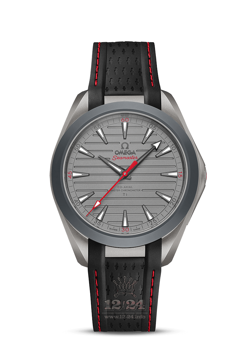Omega Aqua Terra 150 M Watch 220.92.41.21.06.001 41 mm Titanium Case Gray Dial