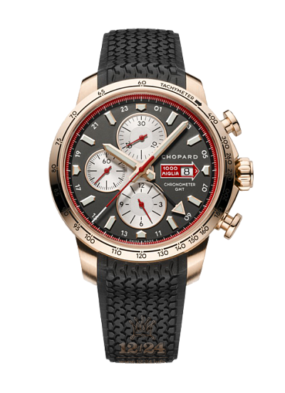 Chopard Classic Racing Watch 161292-5001 44 mm Pink gold Case Black Dial