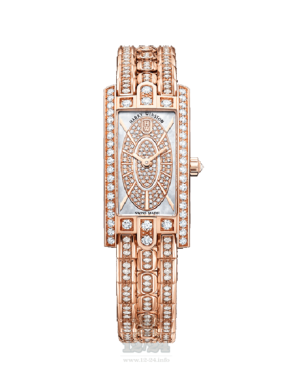 Harry Winston The Avenue Collection Watch AVCQHM16RR047 32 mm Pink gold Case White Dial