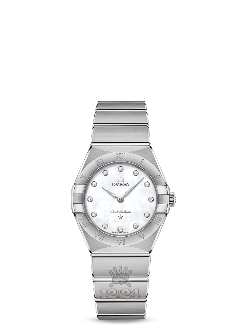 Omega Constellation Watch 131.10.28.60.55.001 28 mm Stainless steel Case White Dial