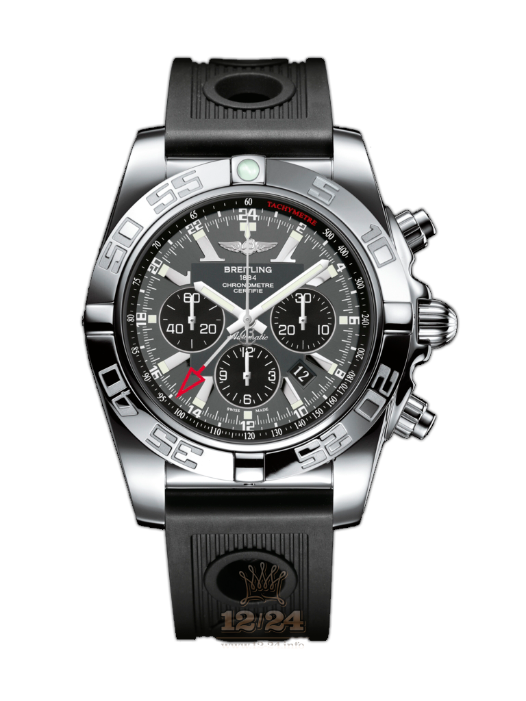 Breitling Chronomat Watch AB041012/F556/201S/A20D.2 47 mm Stainless steel Case Black Gray Dial