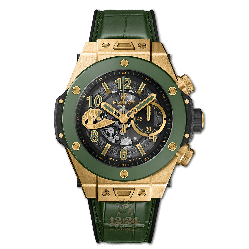 Hublot Big Bang Watch 411.VG.1189.LR.WBC19 45 mm Yellow gold Case Black Dial