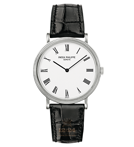 Patek Philippe Calatrava Watch 5120G-001 35 mm White gold Case White Dial