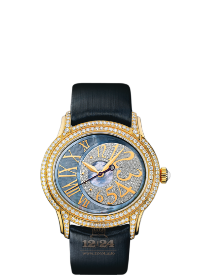 Audemars Piguet Millenary Watch 77303OR.ZZ.D009SU.01 40 mm Pink gold Case Silver Dark blue Dial