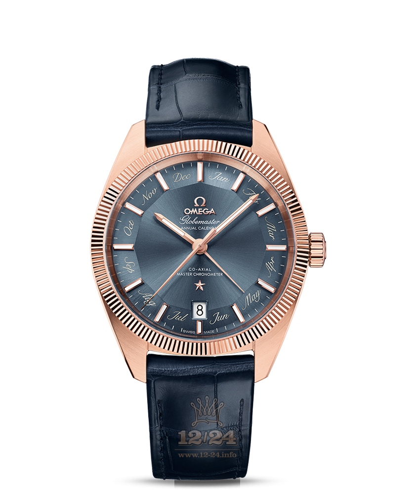 Omega Constellation Watch 130.53.41.22.03.001 41 mm Pink gold Case Dark blue Dial