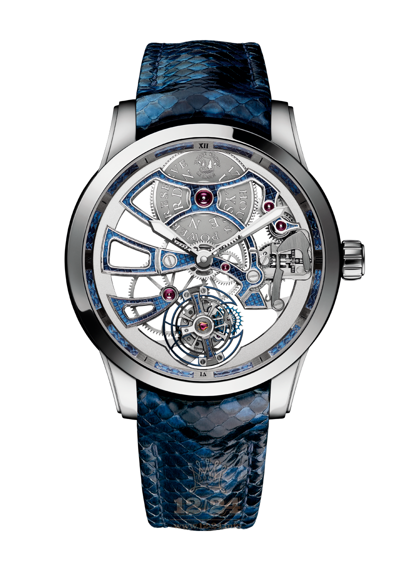 Ulysse Nardin Classic Watch 1700-129/03 44 mm White gold Case Silver Dial
