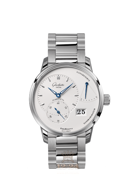 Glashutte Pano Watch 1-65-01-22-12-24 40 mm Stainless steel Case White Dial