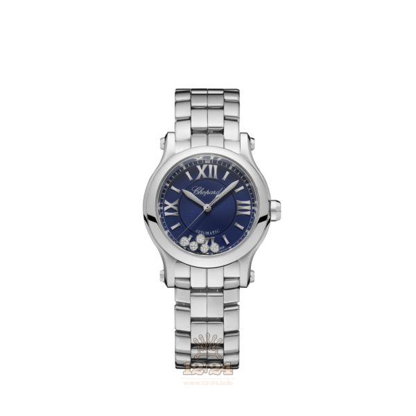 Chopard Happy Sport Watch 278573-3017 30 mm Stainless steel Case Dark blue Dial