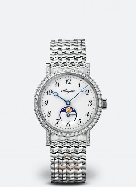 Breguet Classique Watch 9088BB/29/BC0/DD00 30 mm White gold Case White Dial