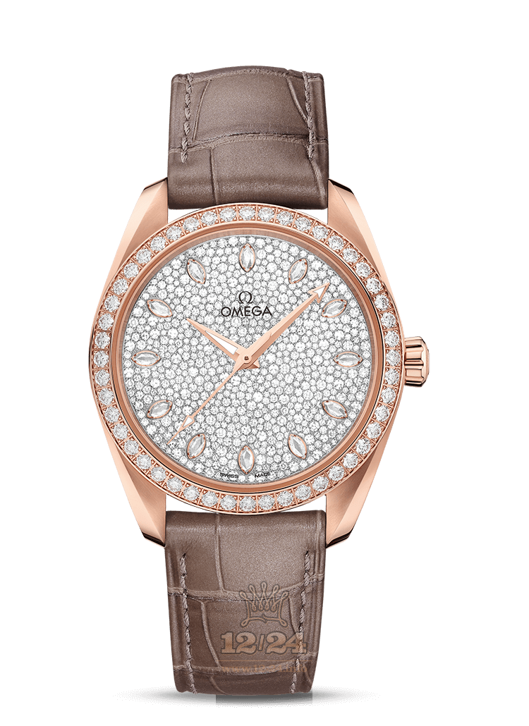 Omega Aqua Terra 150 M Watch 220.58.38.20.99.003 38 mm Pink gold Case