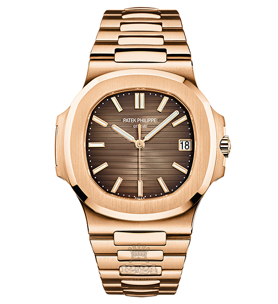 Patek Philippe Nautilus Watch 5711/1R-001 40 mm Pink gold Case Brown (chocolate) Dial