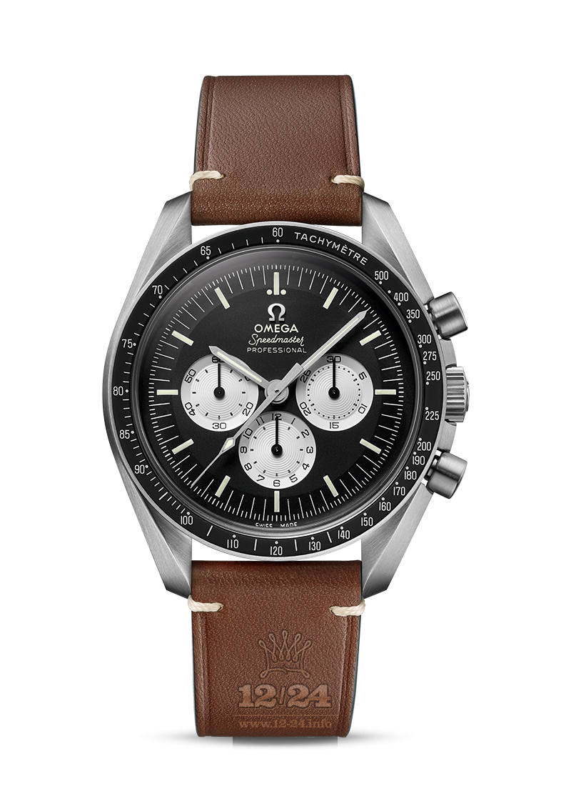 Omega Moonwatch Watch 311.32.42.30.01.001 42 mm Stainless steel Case Black Dial