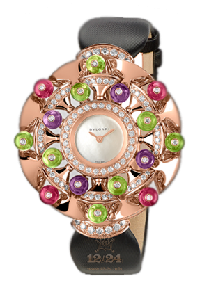 Bvlgari Divas Dream Watch 102217 DVP39WGD1ARPL 39 mm Pink gold Case White Dial
