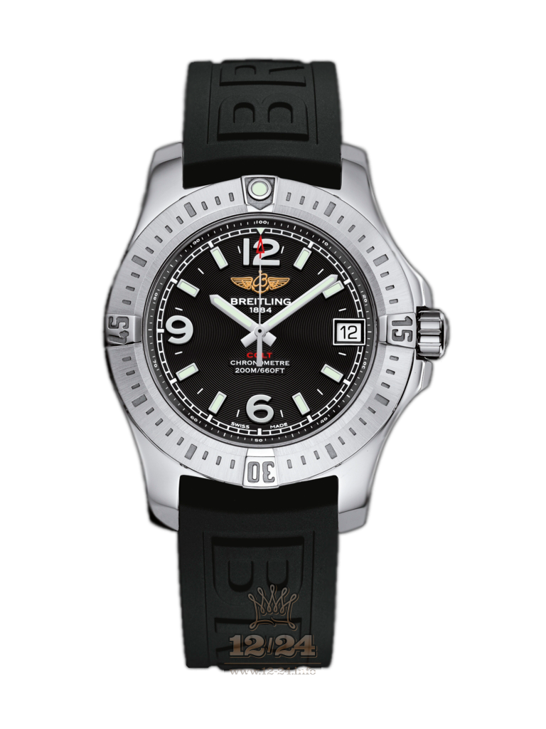Breitling Colt Watch A7438911/BD82/237S/A16S.1 36 mm Stainless steel Case Black Dial