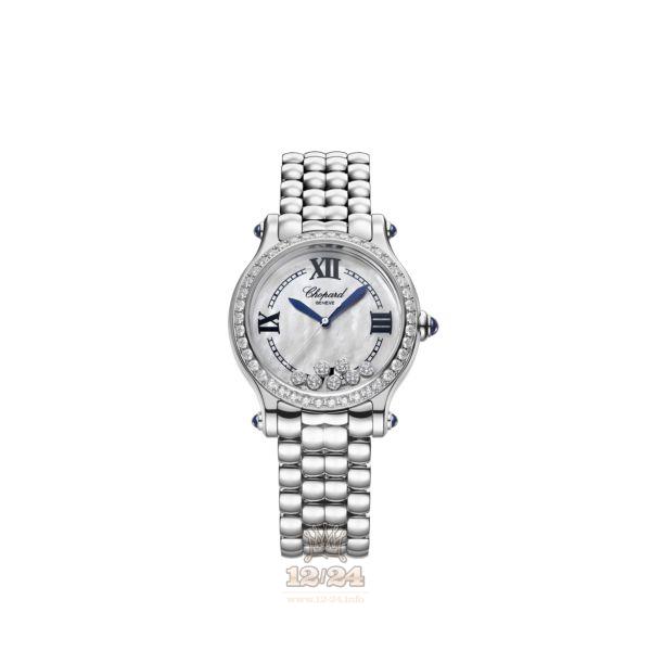 Chopard Happy Sport Watch 278610-3002 33 mm Stainless steel Case White Dial