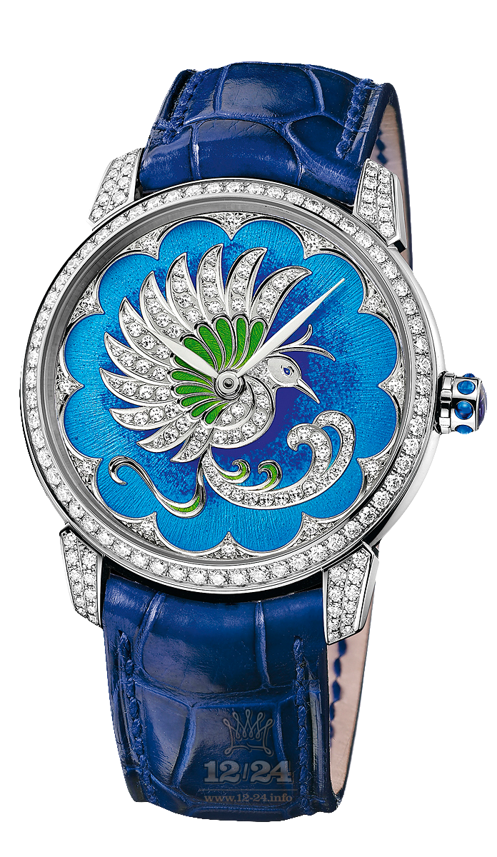 Ulysse Nardin Classic Watch 8150-112-2/PB 35 mm White gold Case Painted Dial