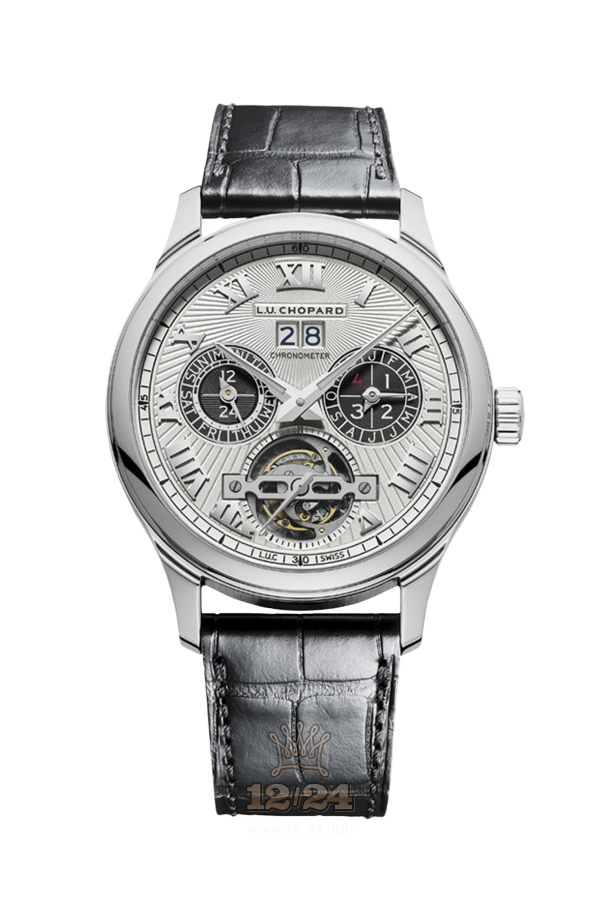 Chopard L.U.C Watch 161940-9001 43 mm Platinum Case Silver Dial