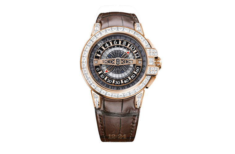 Harry Winston The Ocean Collection Watch OCEAHR42RR002 42 mm Pink gold Case Gray Dial