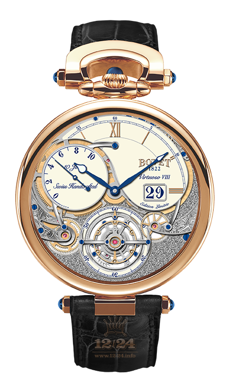 Bovet Fleurier Grandes Complications Watch T10GD005 44 mm Pink gold Case White Dial