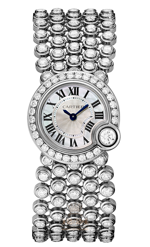 Cartier Ballon Blanc de Cartier Watch HPI00756 24 mm White gold Case Silver Dial