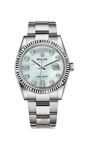 Rolex Day-Date Watch 118239-0280 36 mm White gold Case Silver Dial