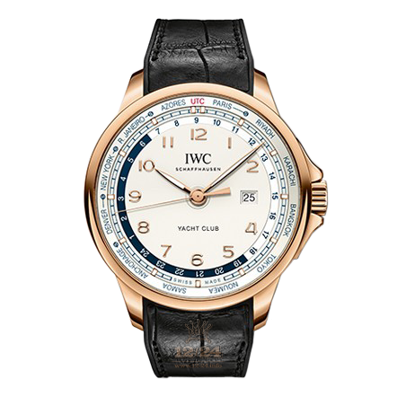 IWC Portugieser Watch IW326605 45 mm Pink gold Case Silver Dial