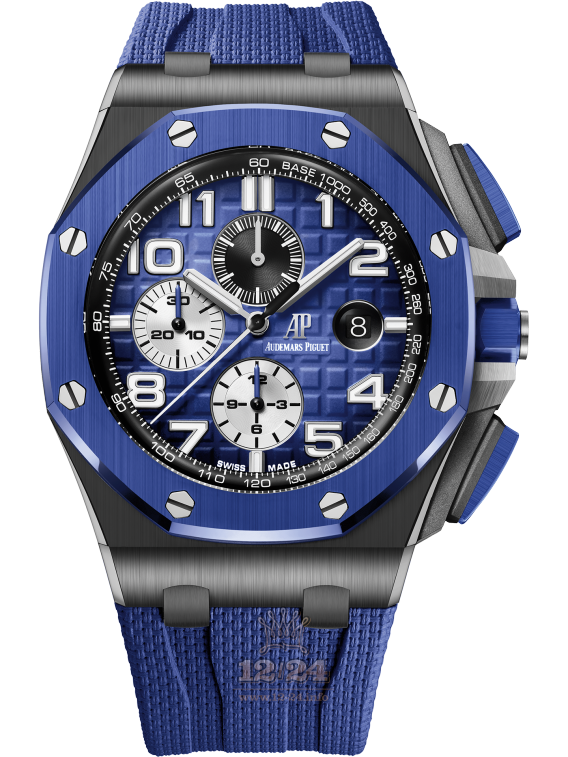 Audemars Piguet Royal Oak Offshore Watch 26405CE.OO.A030CA.01 44 mm Ceramics Case Dark blue Dial