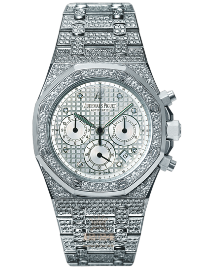 Audemars Piguet Royal Oak Watch 25967BC.ZZ.1185BC.01 39 mm White gold Case Silver Dial