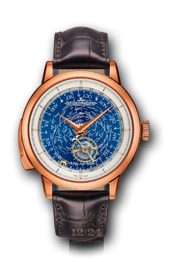 Jaeger-LeCoultre Master Watch 5022580 45 mm Pink gold Case Dark blue Dial