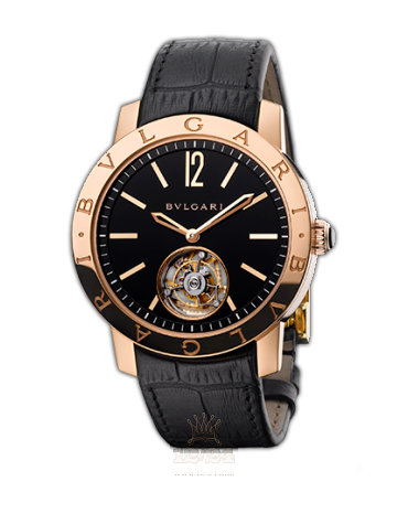 Bvlgari Bvlgari Bvlgari Watch 102034 BBP41BGLTB 41 mm Pink gold Case Black Dial