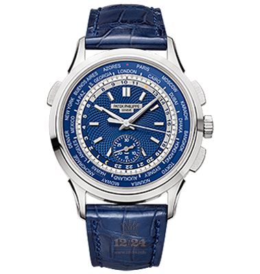 Patek Philippe Complications Watch 5930G-001 40 mm White gold Case Dark blue Dial