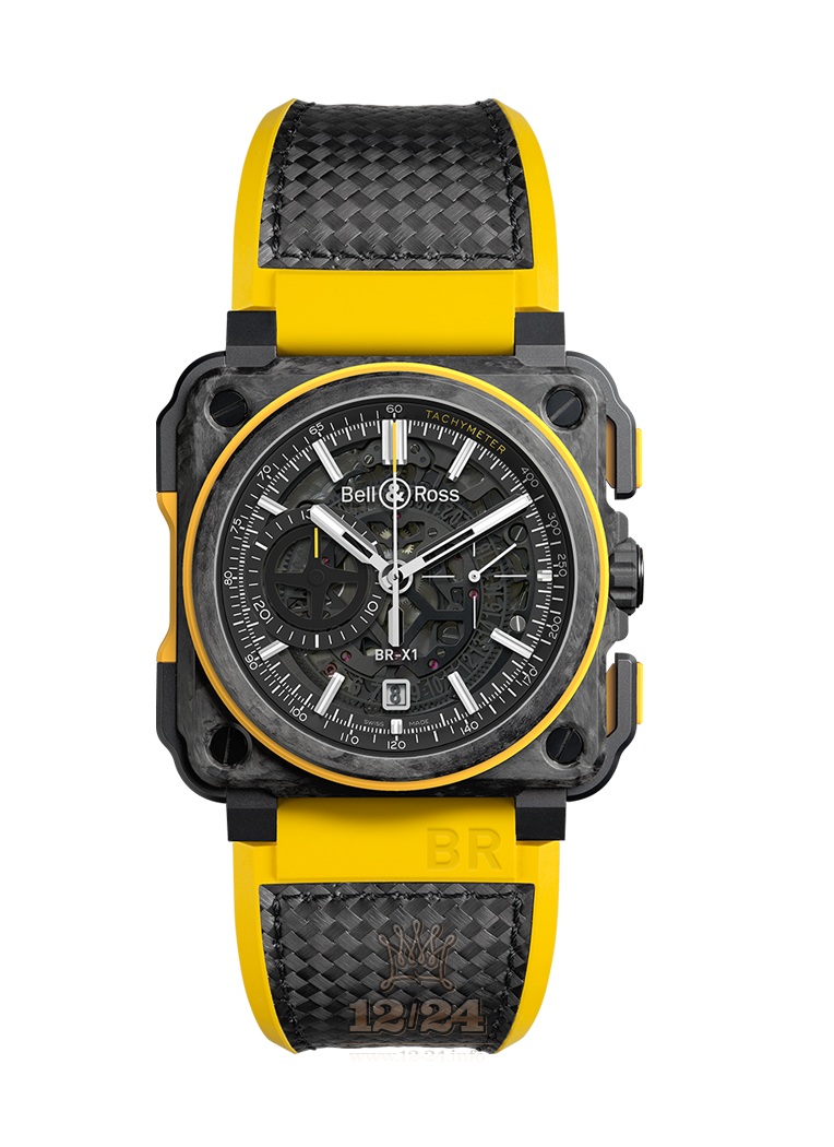Bell & Ross Instruments Watch BRX1-CE-CF-RS16 45 mm Titanium Carbon Ceramics Case Gray Dial
