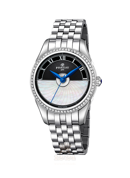 Perrelet Diamond Watch A2066/9 36 mm Stainless steel Case Black Dial