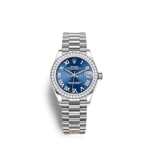 Rolex Datejust Watch 278289rbr-0023 31 mm White gold Case Dark blue Dial