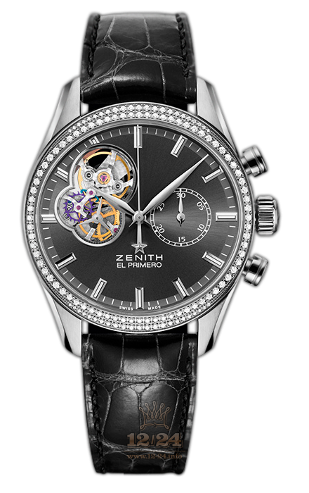 Zenith Chronomaster Watch 16.2150.4062/91.C760 38 mm Stainless steel Case Gray Dial